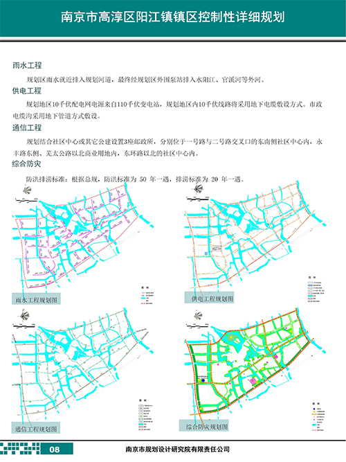 南京市高淳区阳江镇镇区控制性详细规划