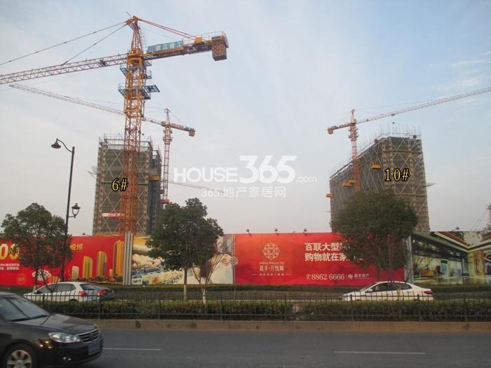 嘉丰万悦城项目6、10号楼施工进程（2015.3）