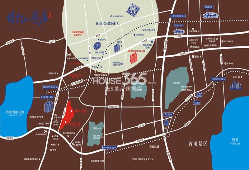 保亿围庐项目整体区位图