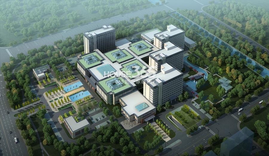 天阳明朗周边配套——市中医院丁桥分院效果图