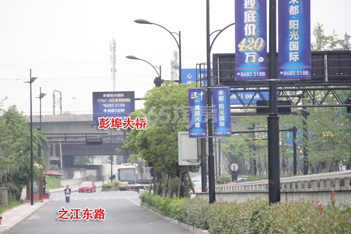 中海御道路一号周边之江东路实景图 2015年6月摄
