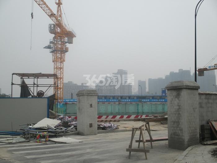 2015年7月杭州大悦城项目实景--工地现场