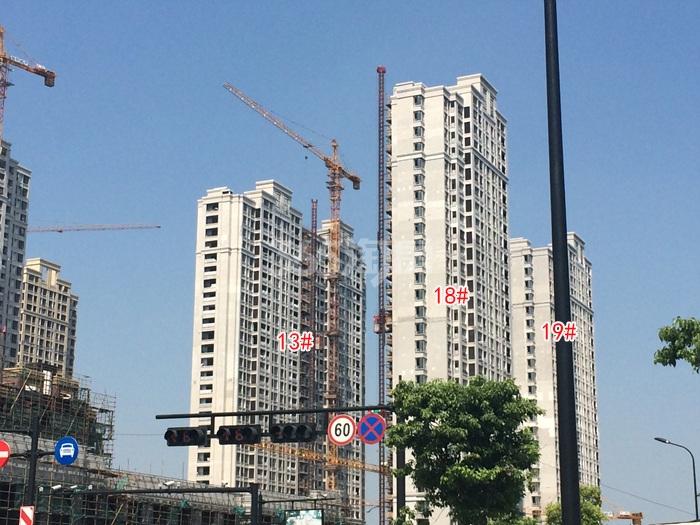 2015年8月恒基旭辉府项目实景--13、18、19号楼