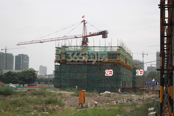 宝嘉誉府项目1、2号楼施工进程图（2015.9）