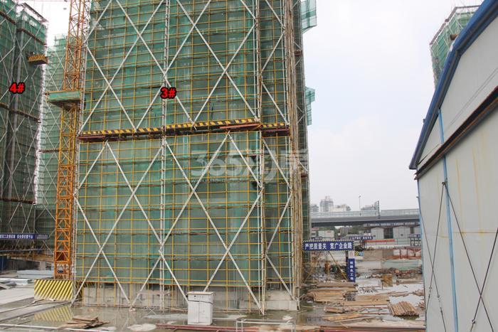 2015年9月钱江御府项目实景--3、4号楼