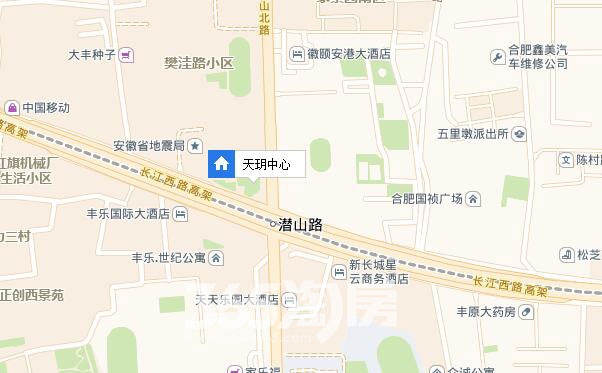 天玥中心交通图