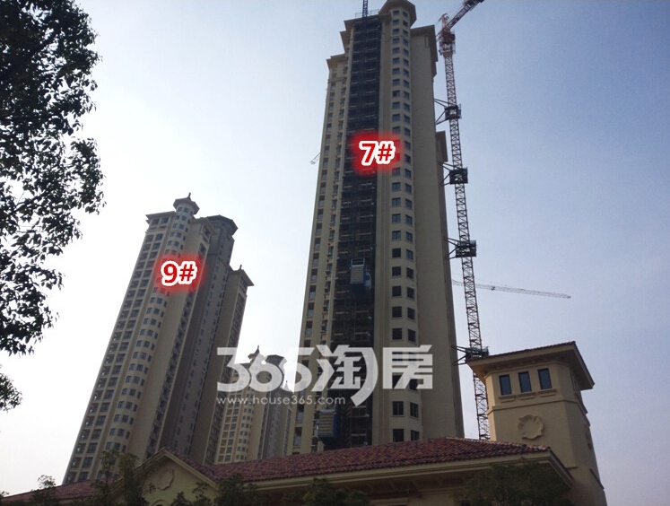 香山壹境高层楼栋实景图（11.20）