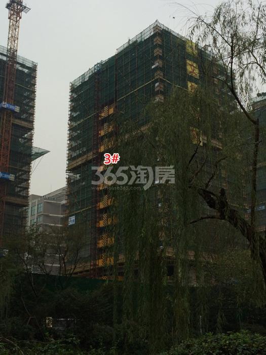 龙湖唐宁ONE项目3号楼施工进程图（2015.11）