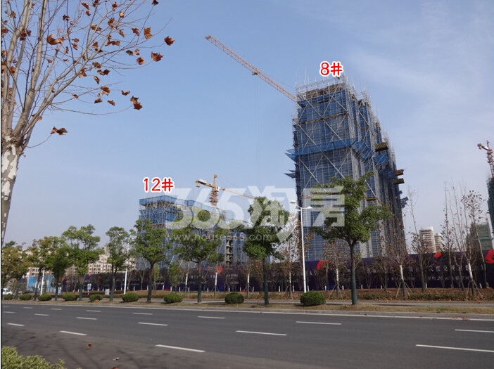 新城香悦澜山在建楼栋实景图（12.09）
