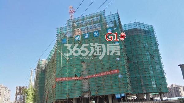 荣盛花语城云锦G1#楼工程实景图（9.14）
