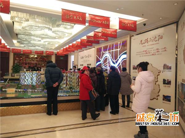 龙湖唐宁ONE看房现场