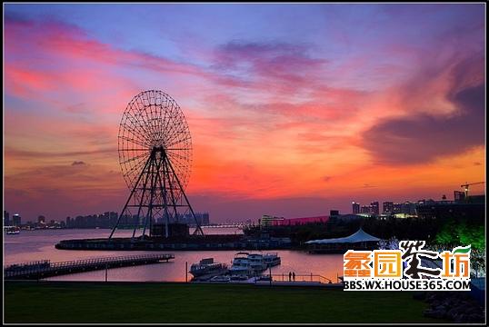 摩天轮项目位于江苏省苏州市苏州工业园区金鸡湖东畔,包括120米的v项目塑钢别墅图片